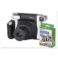 Fujifilm Instax Wide 300 Camera Bundle, 16 MP, Auto Focus, Black 600015500